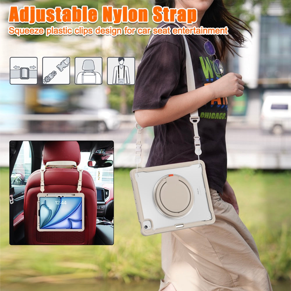 Estuche popeye b series modelo ipad air 13 2024 color beige sin strap