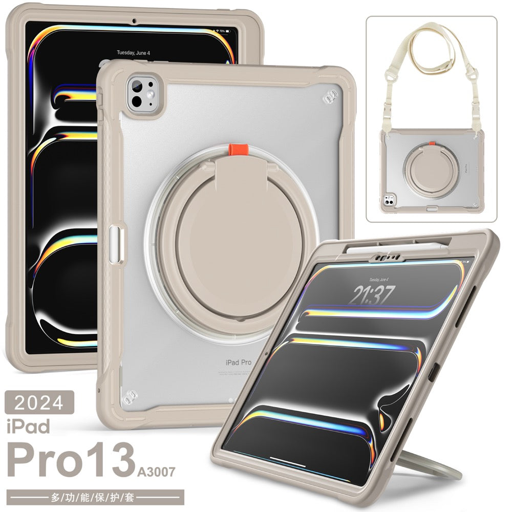 Estuche popeye b series modelo ipad pro 13 2024 color beige sin strap