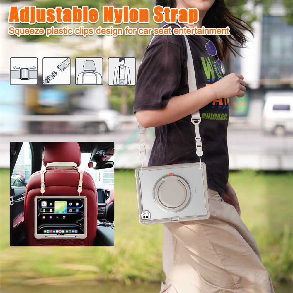 Estuche popeye b series modelo ipad pro 13 2024 color beige sin strap