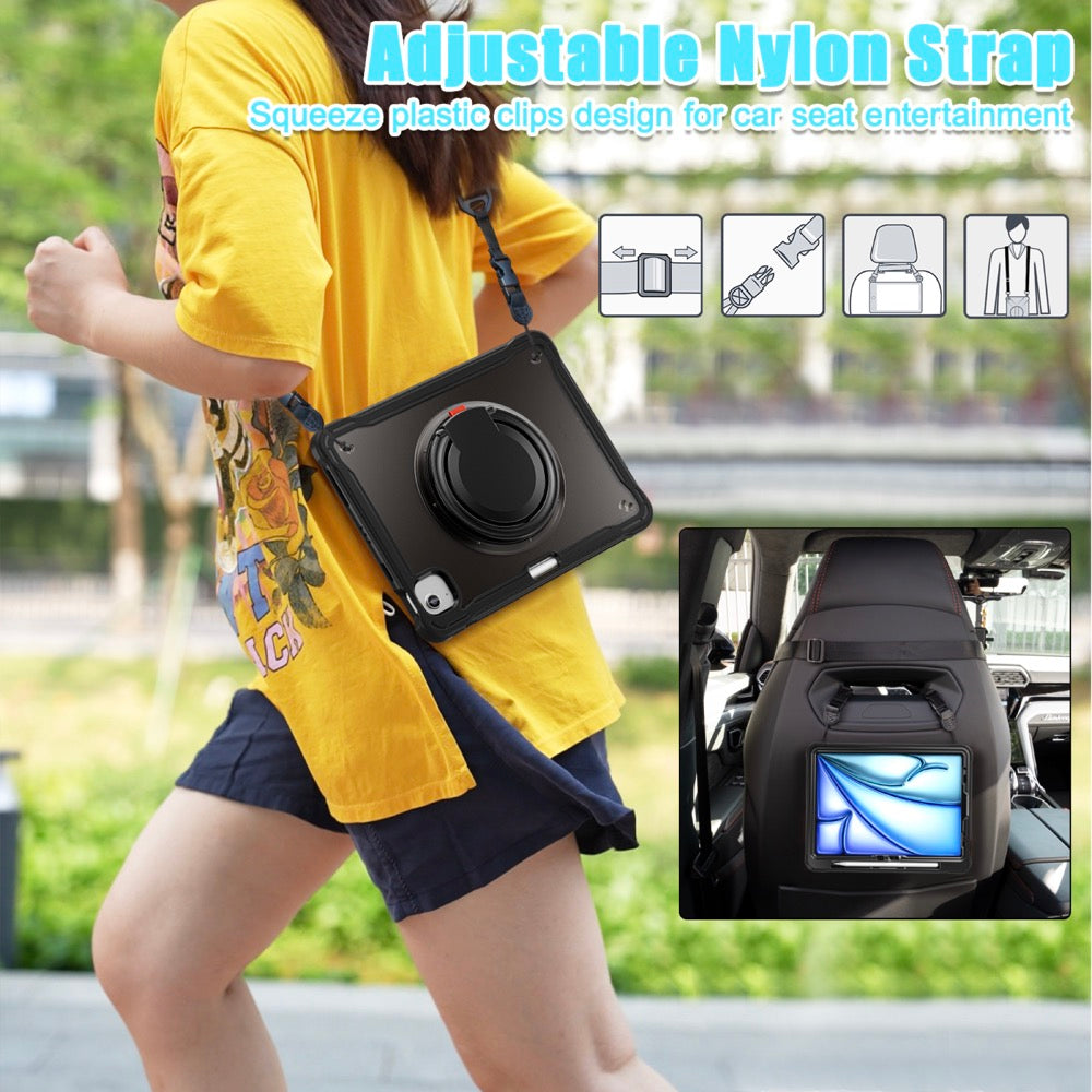 Estuche popeye b series modelo ipad air 11 2024 color negro sin strap