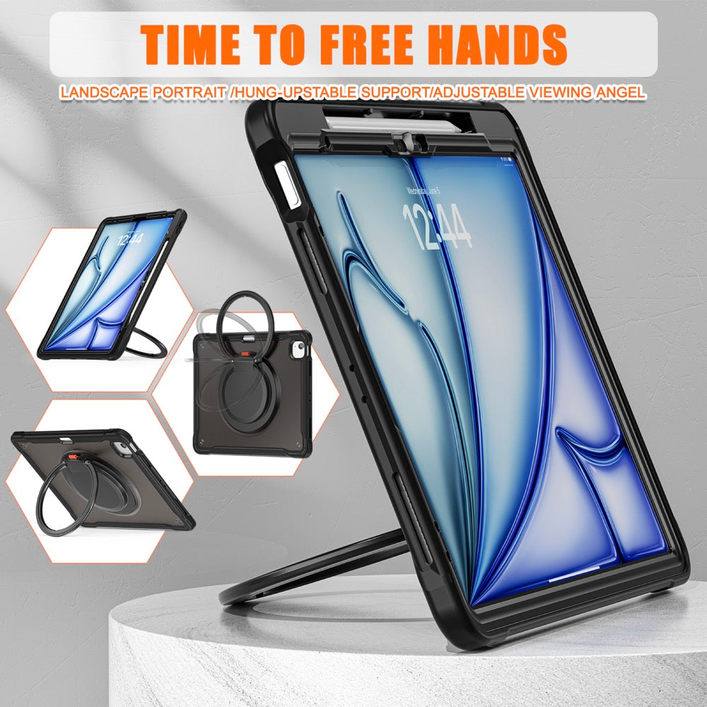 Estuche popeye b series modelo ipad air 13 2024 color negro sin strap