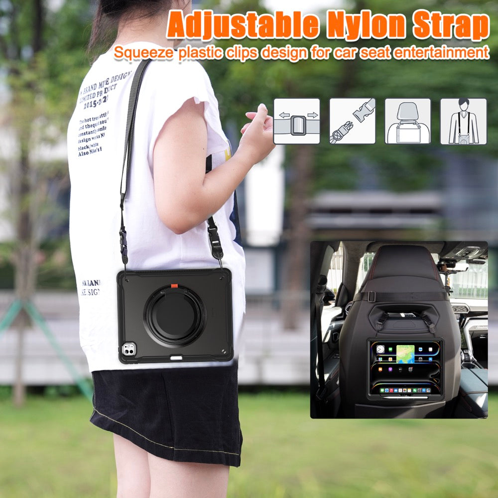 Estuche popeye b series modelo ipad pro 13 2024 color negro sin strap