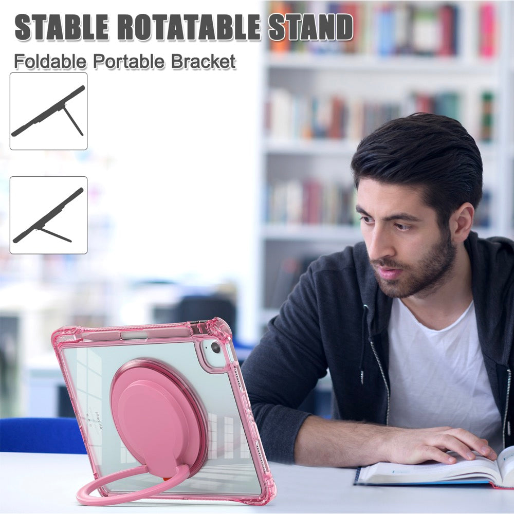 Estuche Transparente B Series para iPad Air 11 2024 - Fucsia - 0714000039