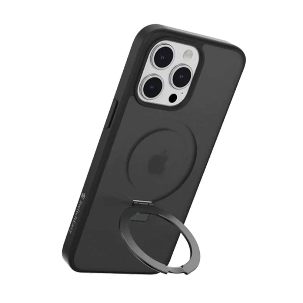 Estuche switcheasy magstand iphone 15 pro magsafe color negro