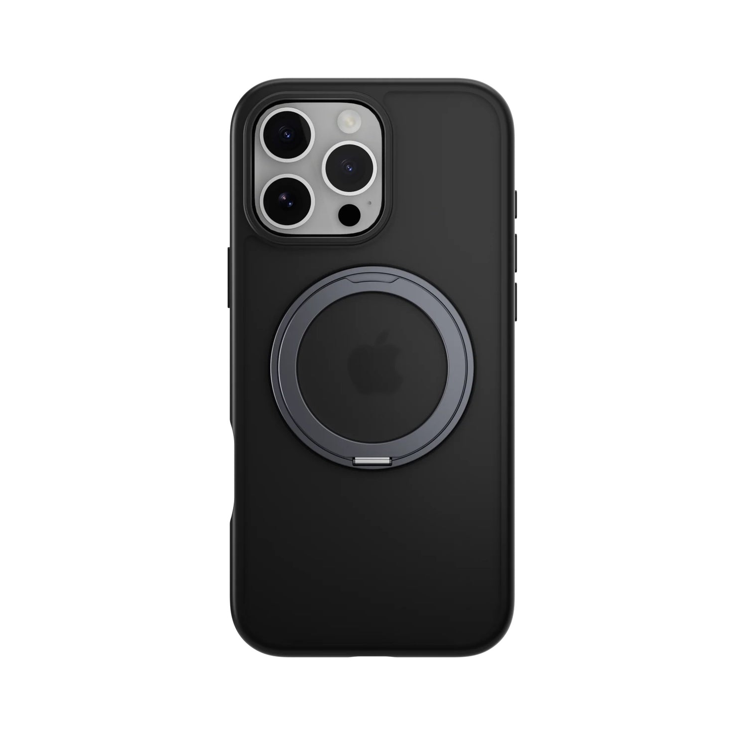 Estuche switcheasy magstand iphone 16 pro magstand 360 m rotating ring protective case color negro