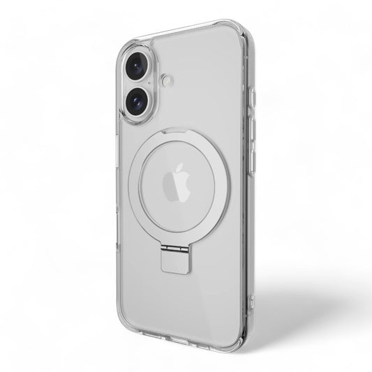 Estuche Switcheasy Magstand para iPhone 16 - Transparente - 0714203600180215