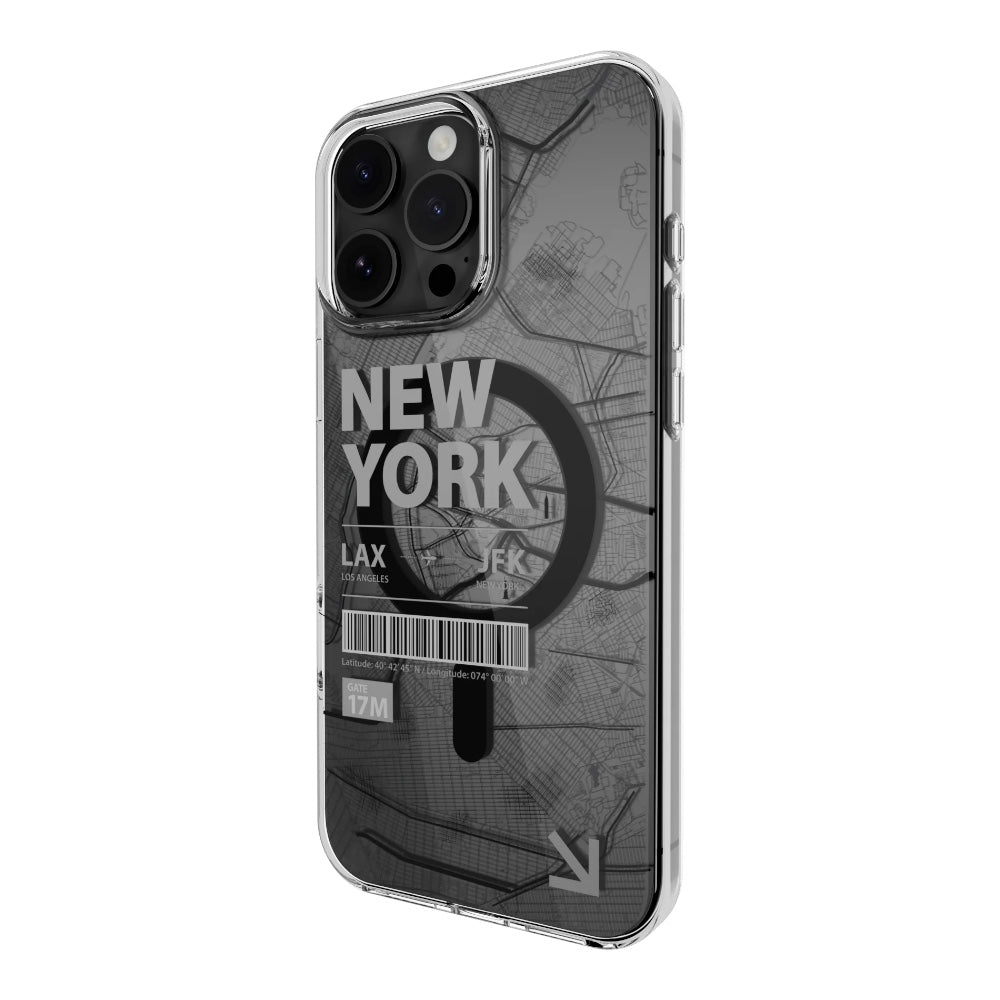 Estuche switcheasy skin iphone 16 pro urban m 3d patterned shockproof case for 2024 iphone 3 lenses nyc color multicolor