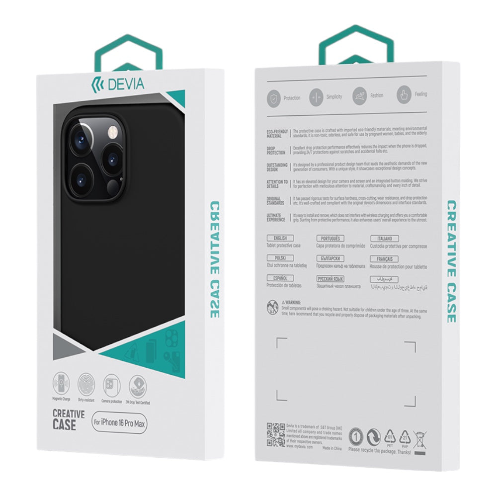 Estuche Devia Skin para iPhone 16 Pro Max - Rosado Suave - 0714405700310203