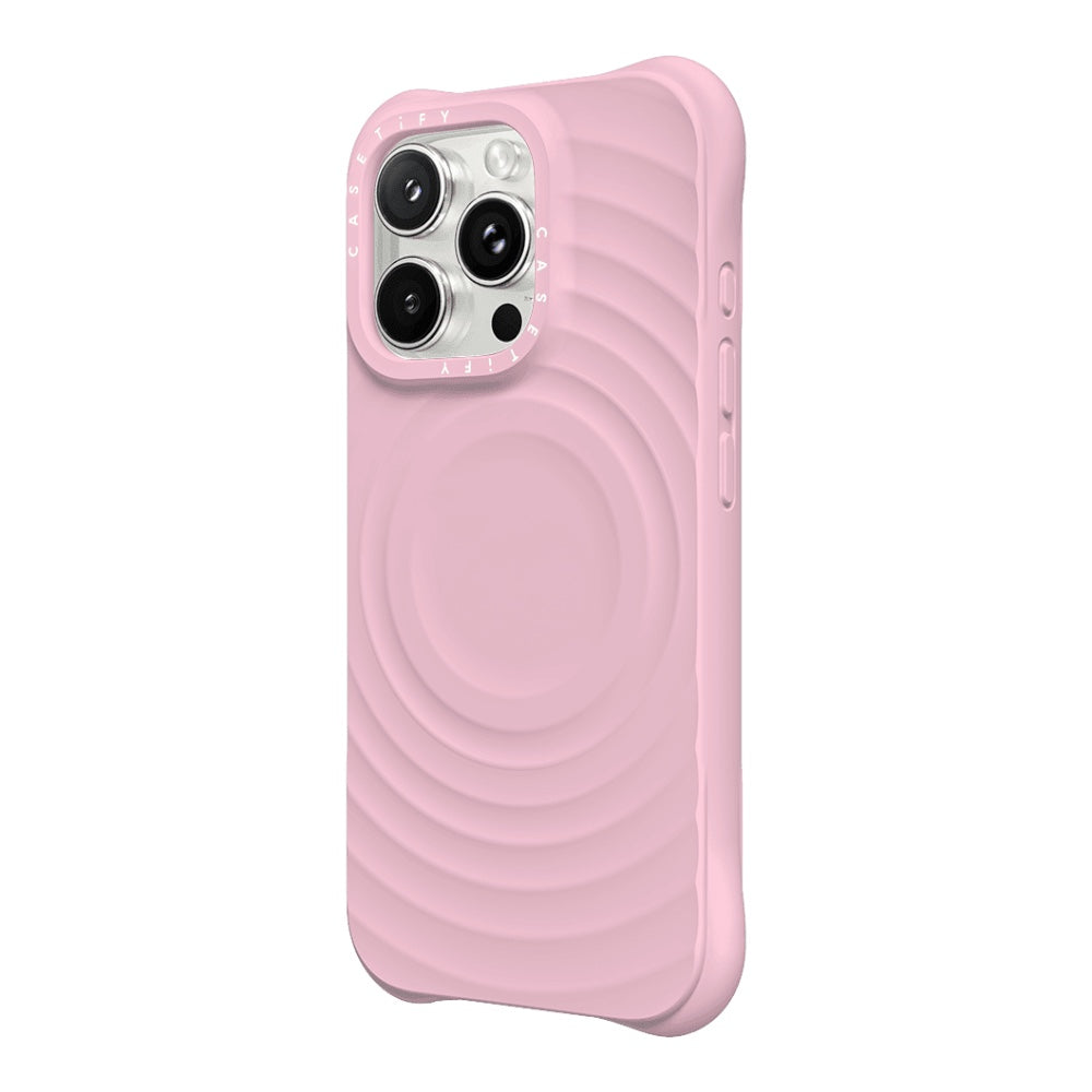 Case Casetify Ripple iPhone 16 Plus Rosado