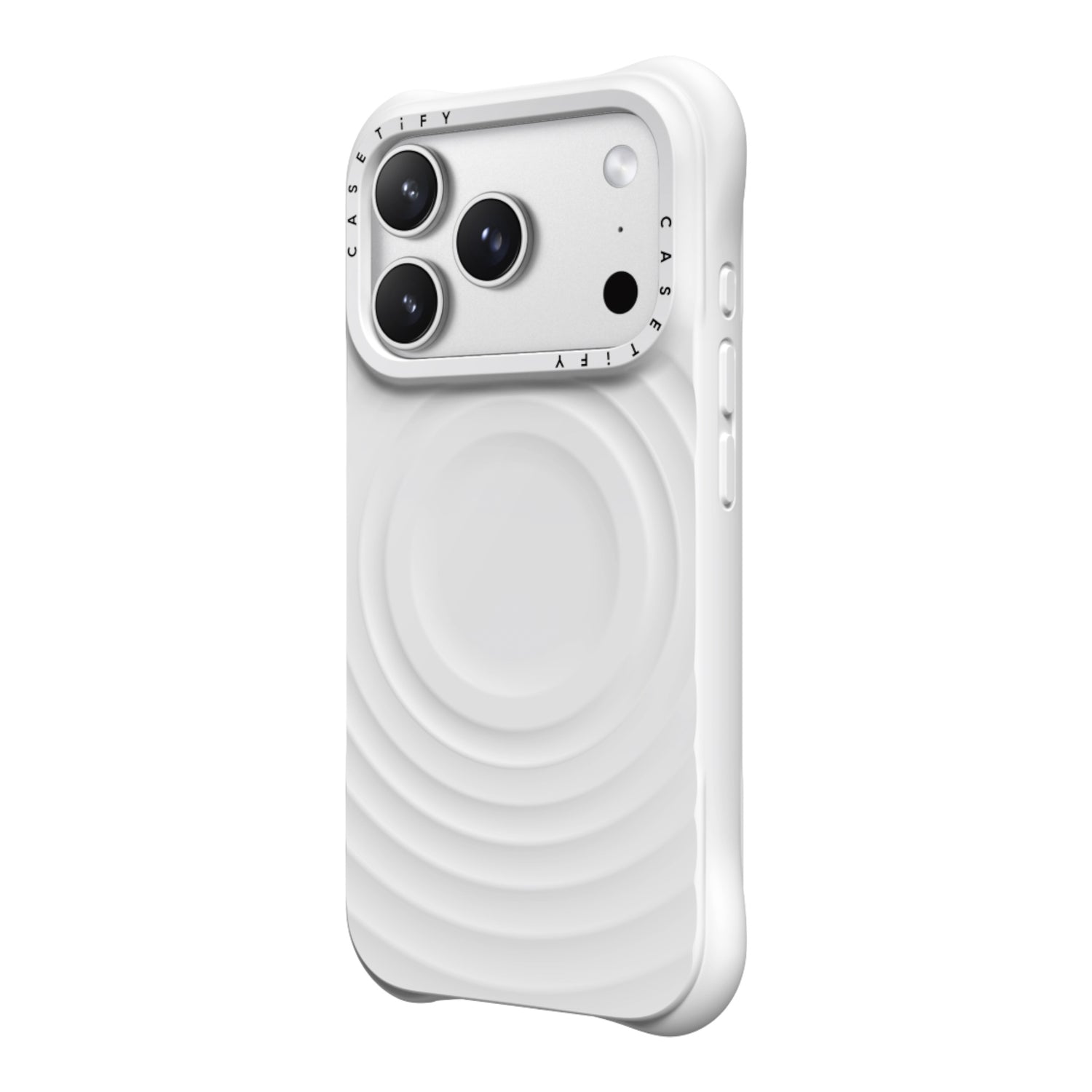 Case Casetify Ripple iPhone 17 Pro Max Blanco