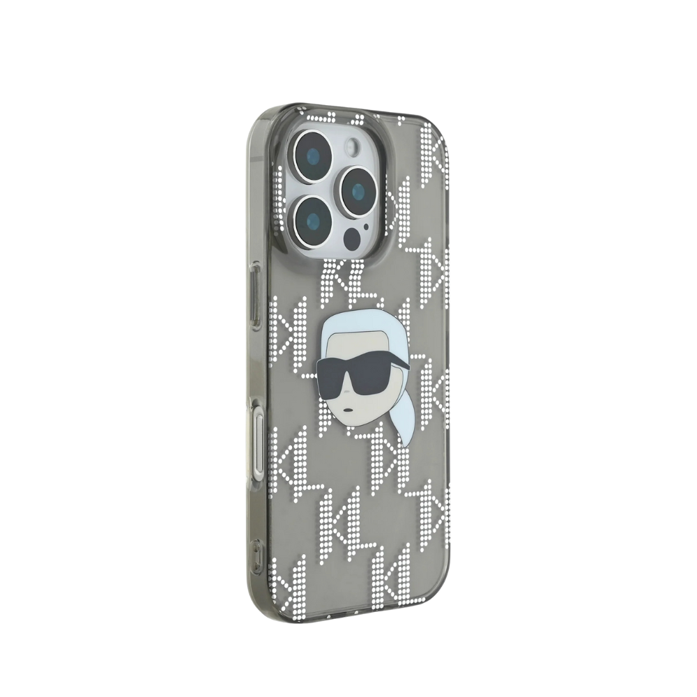 Karl Lagerfeld hc iml k. head monogram electroplated iphone 16 pro