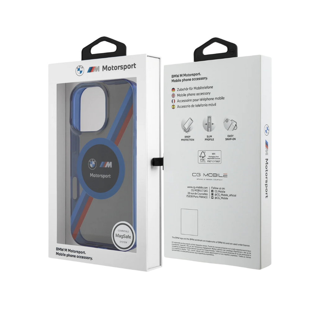 Estuche BMW Hc Motorsport MagSafe para iPhone 16 Pro Max - 0763000015