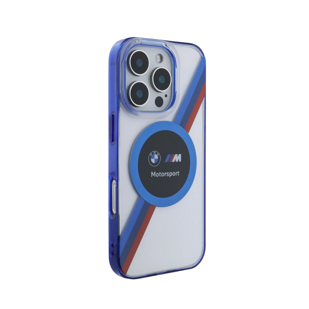 BMW hc motorsport magsafe iml circle transparent iphone 16 pro max