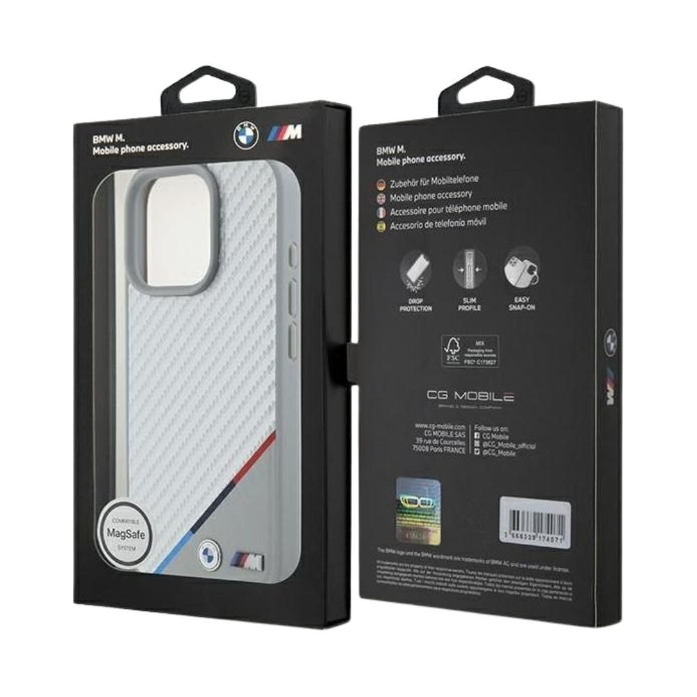 Estuche BMW Hc M MagSafe para iPhone 16 Pro Max - 0763000019
