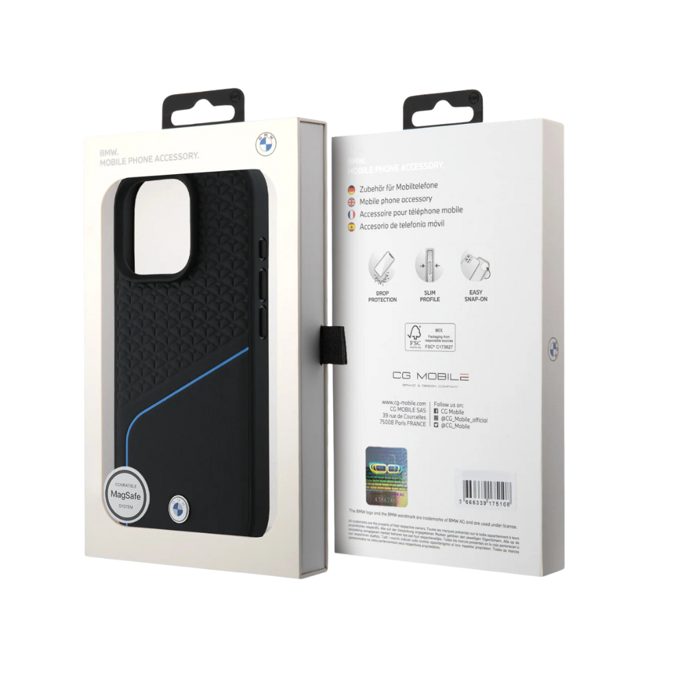 Estuche BMW Hc Sign MagSafe para iPhone 16 Pro Max - 0763000030