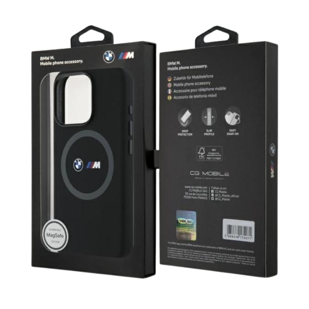 Estuche BMW Hc M MagSafe para iPhone 16 Pro Max - 0763000034