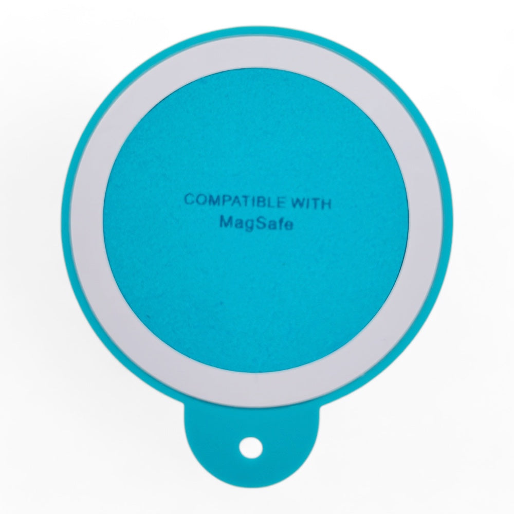 Gadget el rey magsafe ventosa circular color turquesa