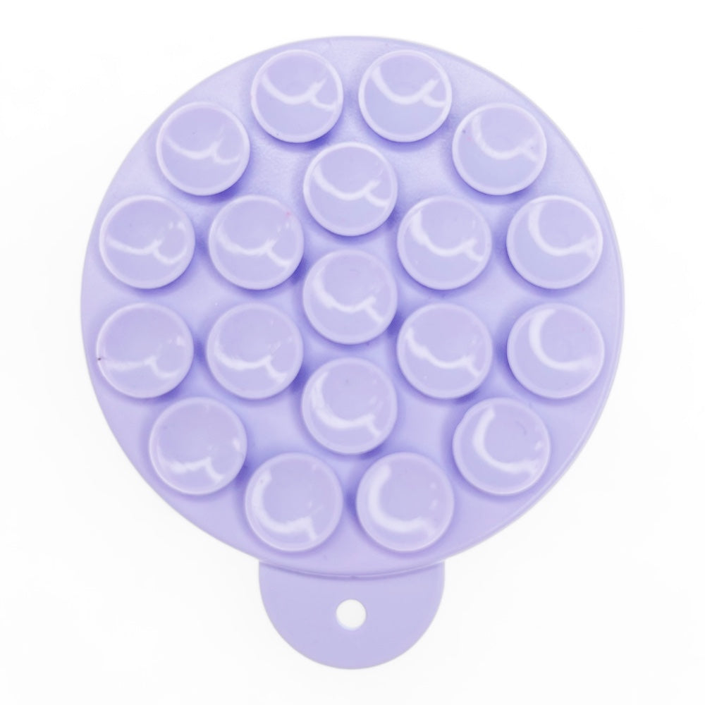 Gadget el rey magsafe ventosa circular color lila