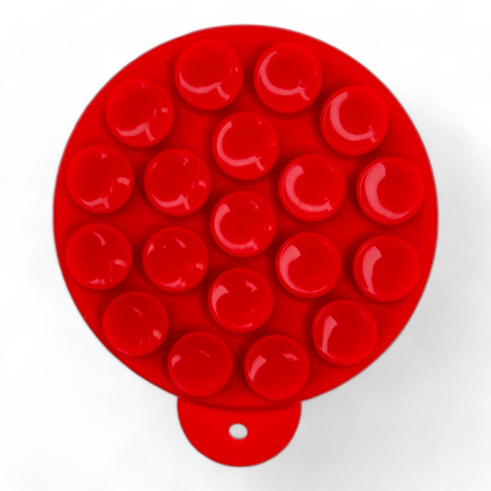 Gadget el rey magsafe ventosa circular color rojo