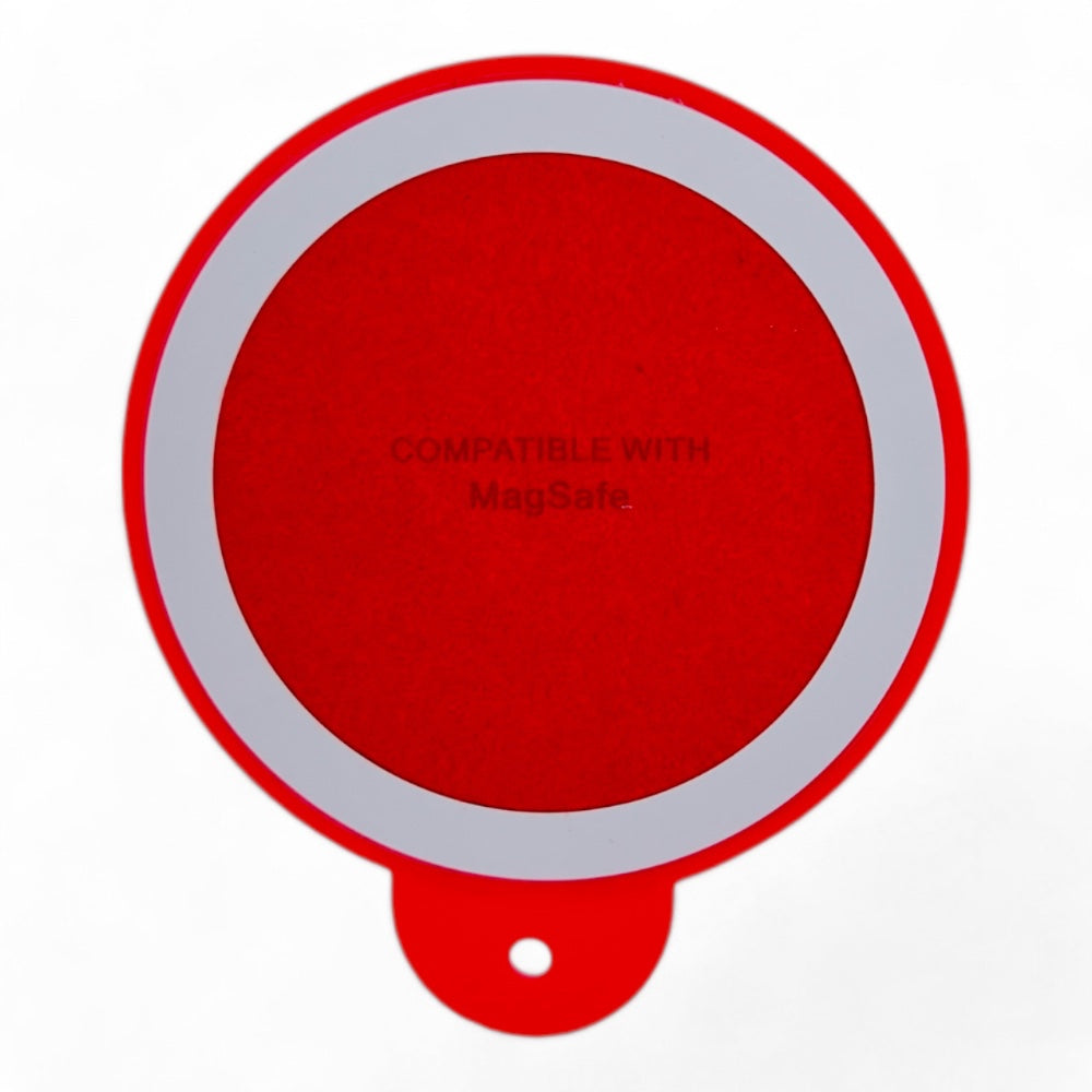 Gadget el rey magsafe ventosa circular color rojo