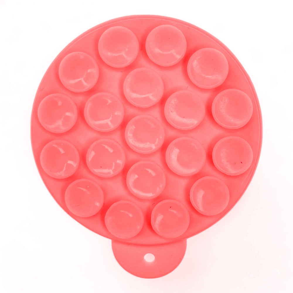 Gadget el rey magsafe ventosa circular color fucsia