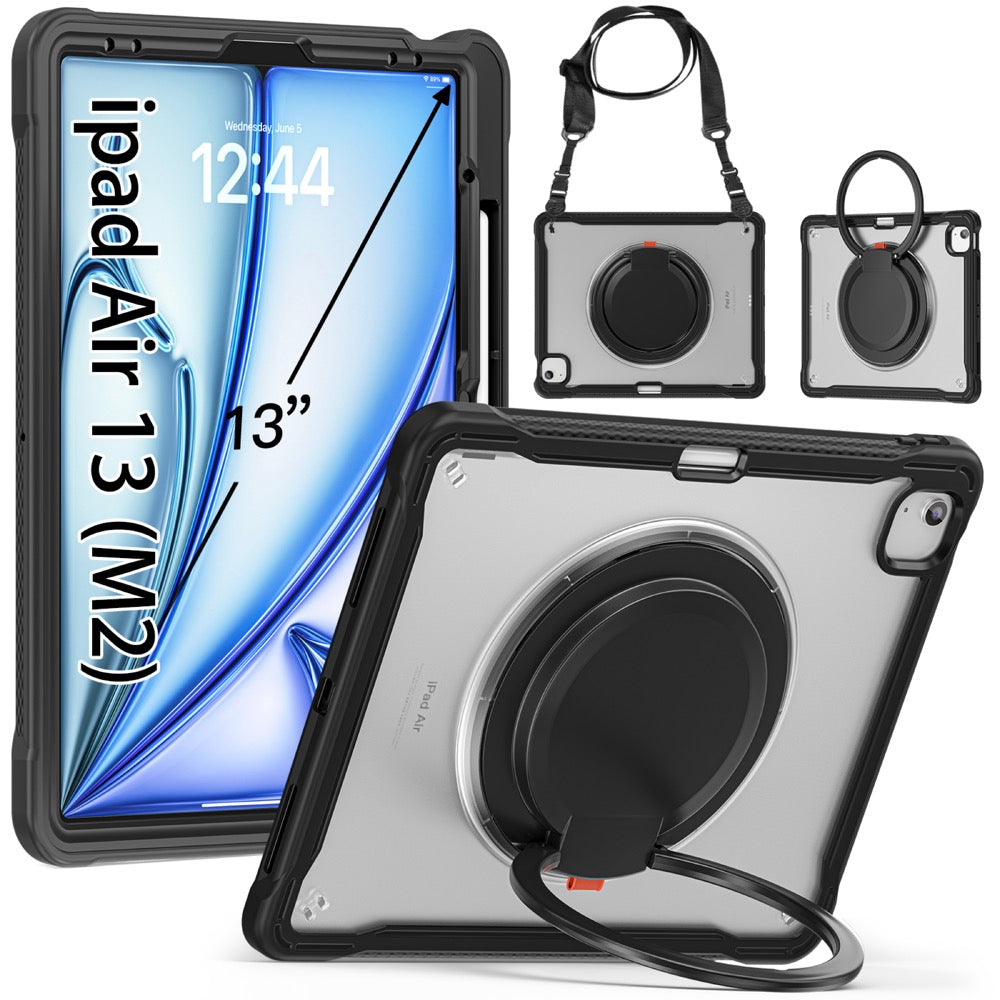 Estuche popeye b series modelo ipad air 13 2024 color transparente sin strap