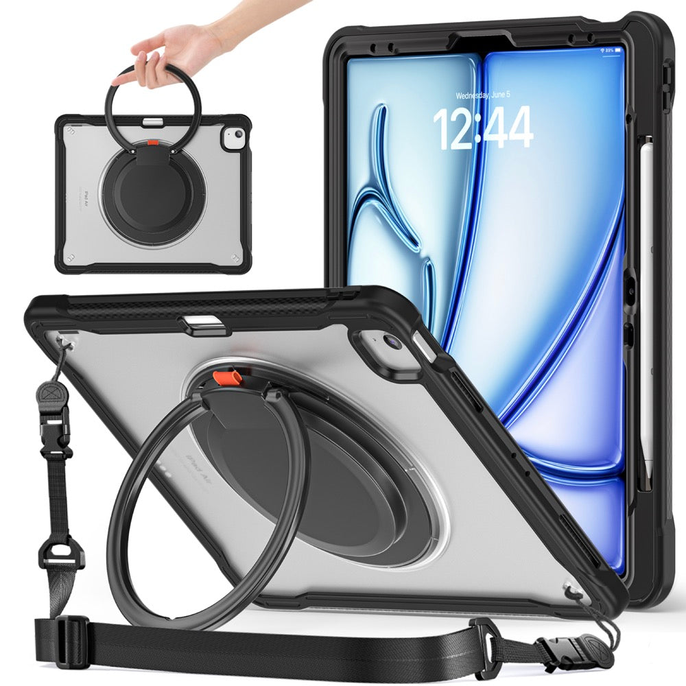 Estuche popeye b series modelo ipad air 13 2024 color transparente sin strap