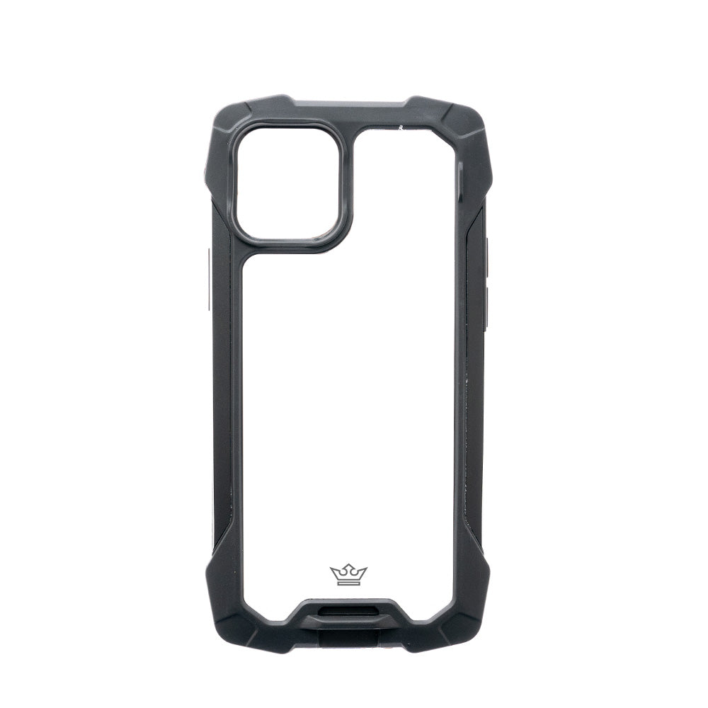 Estuche clasico el rey impact 10 metros de proteccion apple iphone 13 pro max color negro
