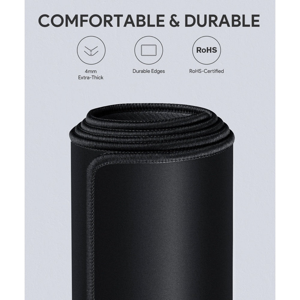 Gadget aukey gaming xl mouse pad 47.2 x 23.6 x 0.12in color negro