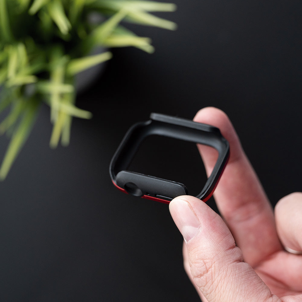 Estuche proteccion el rey defense apple 45 mm color rojo