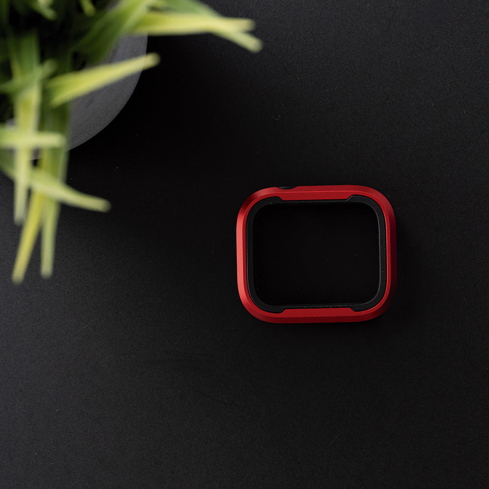 Estuche proteccion el rey defense apple 45 mm color rojo