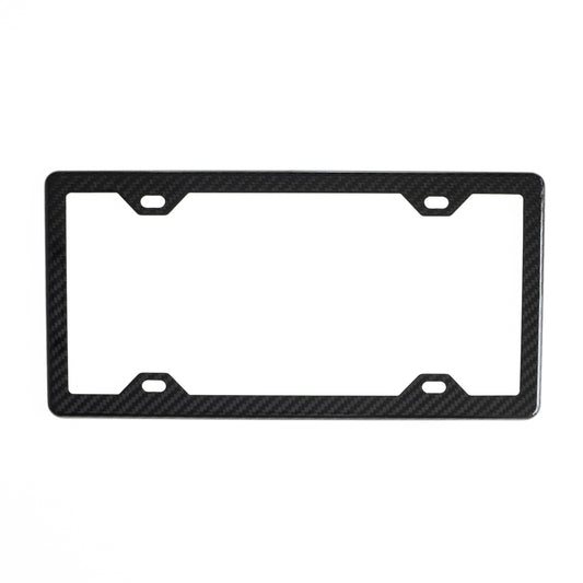 Porta Placa Fibra Carbon El Rey - FIBC05