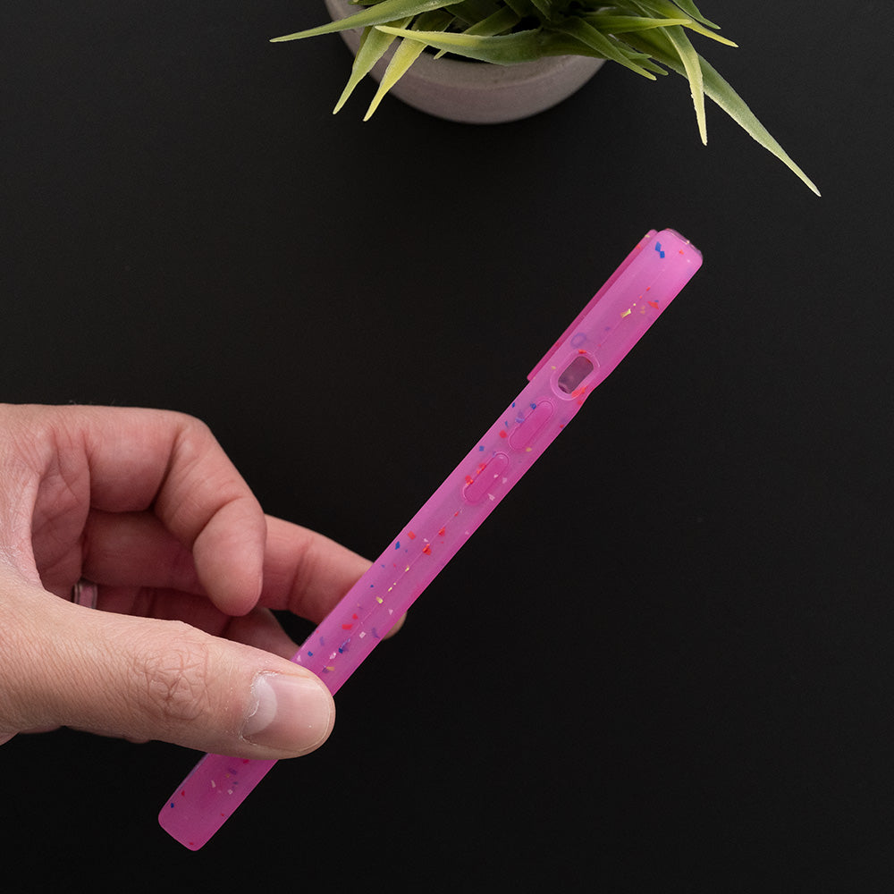 Estuche magsafe el rey magsafe core mata apple iphone 12 color rosado