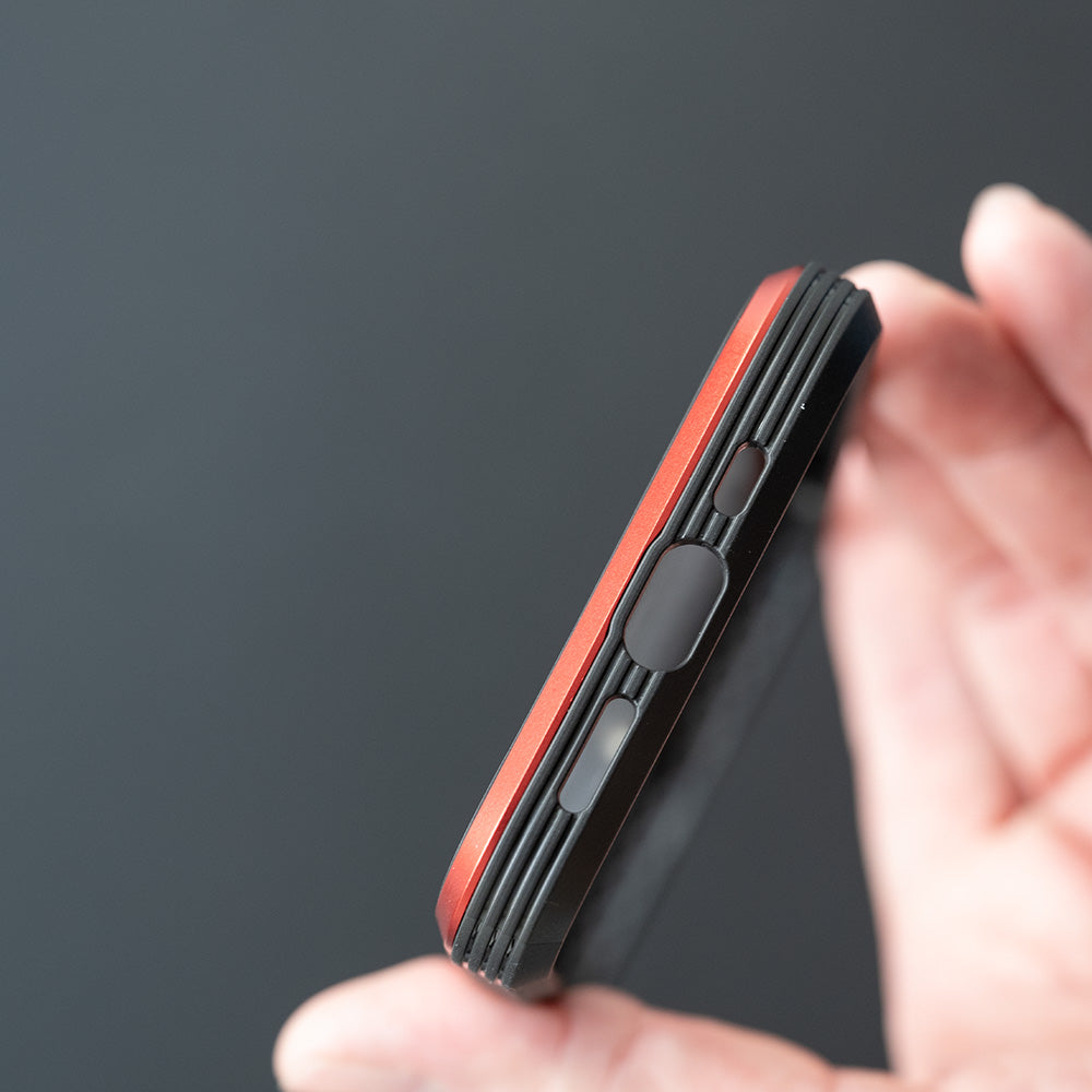 Estuche proteccion el rey defense apple iphone 12 pro max color rojo