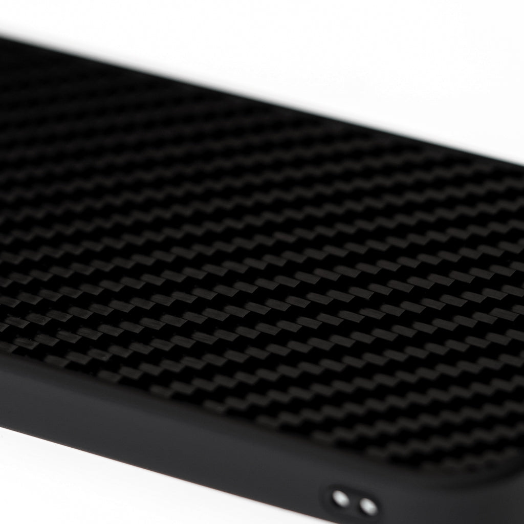 Estuche magsafe el rey magsafe con tpu apple iphone 13 color fibra carbon negro