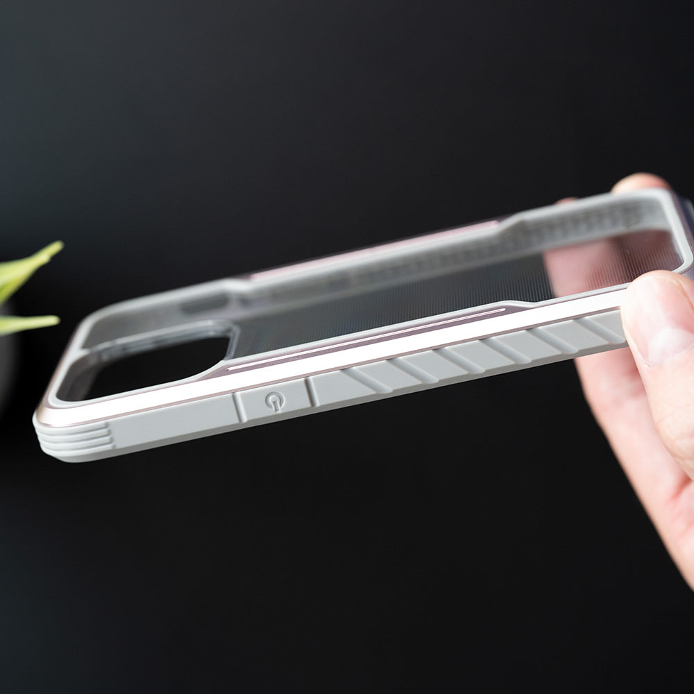 Estuche proteccion el rey defense apple iphone 13 pro color rosado