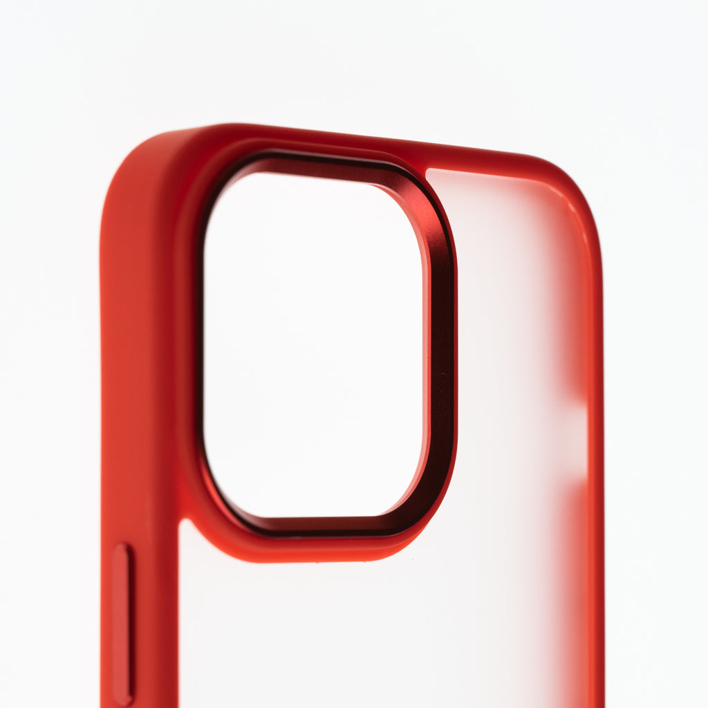 Estuche clasico el rey apple iphone 13 pro max color rojo