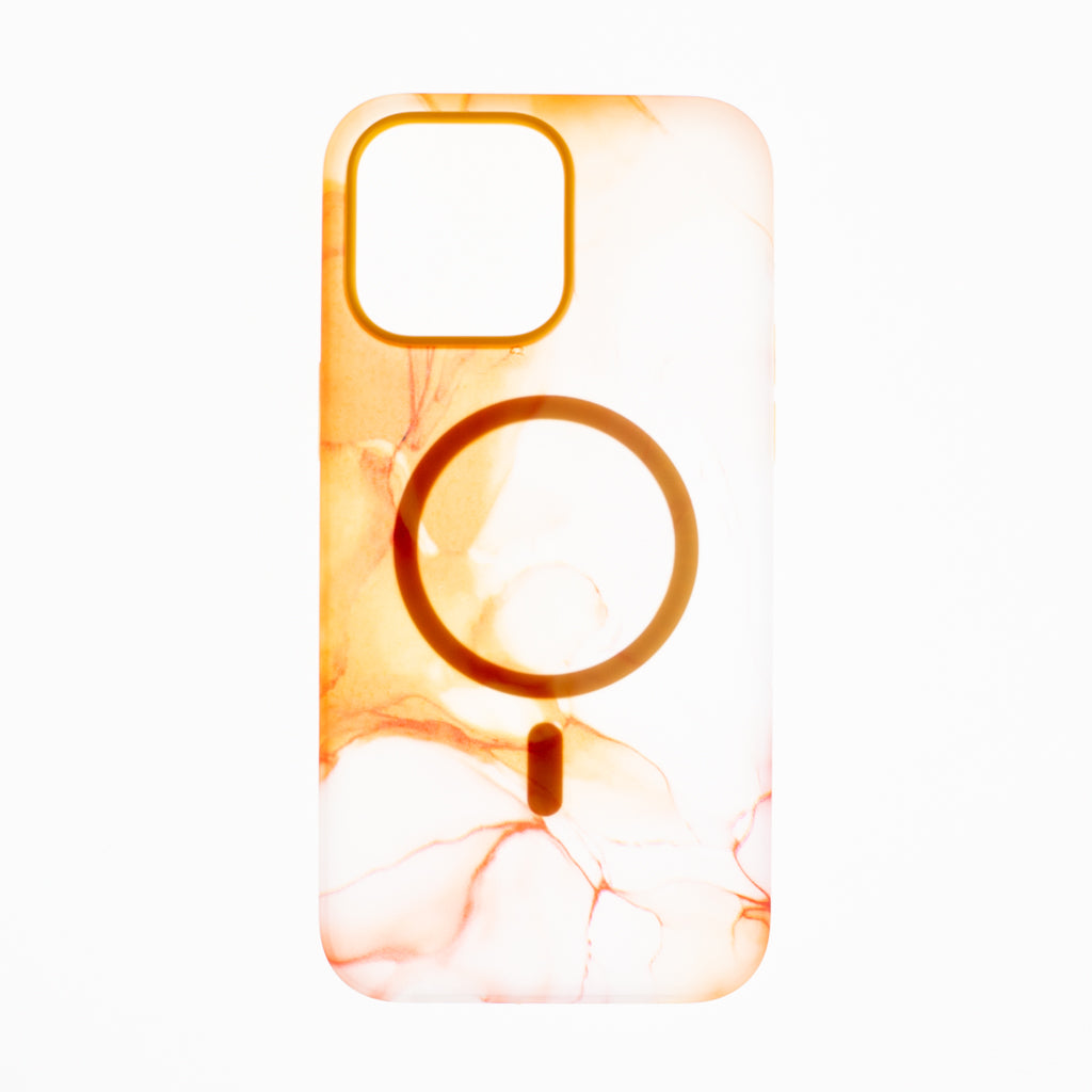 Estuche clasico el rey figura apple iphone 14 pro color naranja