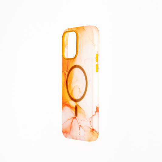 Estuche Clásico El Rey iPhone 14 Pro Naranja - IP14PERFIF01