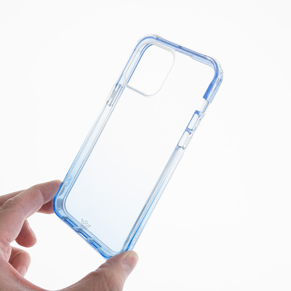 Estuche clasico el rey marco degrade degrade apple iphone 14 pro max color celeste