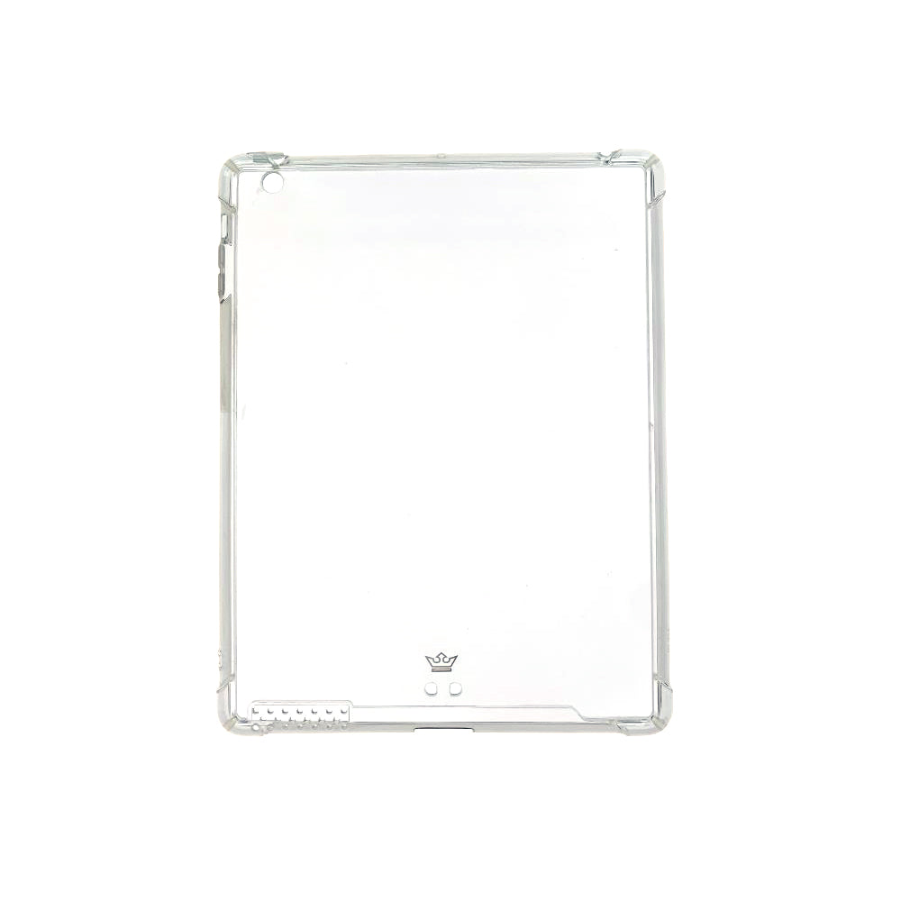 Estuche proteccion el rey hard case apple ipad 2 , ipad 3 , ipad 4 color transparente