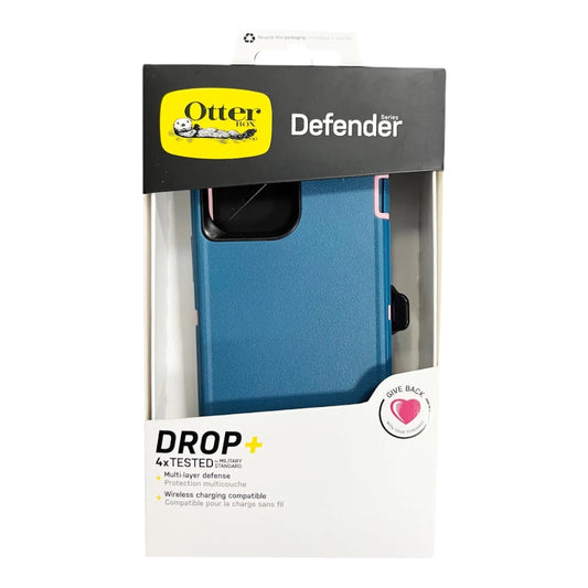 Case OtterBox Defender para iPhone 13 - Turquesa/Rosado - IPH13PDF007