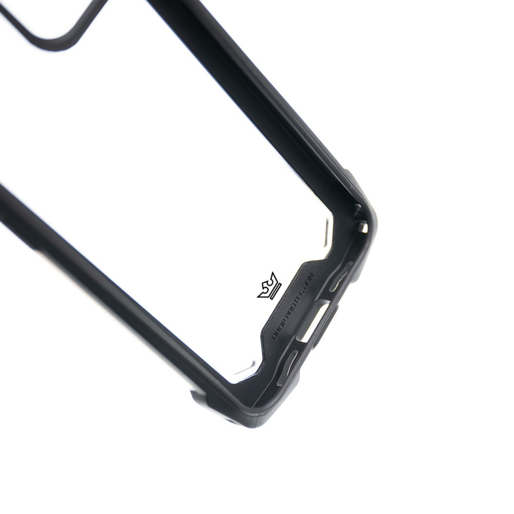 Estuche clasico el rey impact 10 metros de proteccion apple iphone 13 pro max color negro / dorado