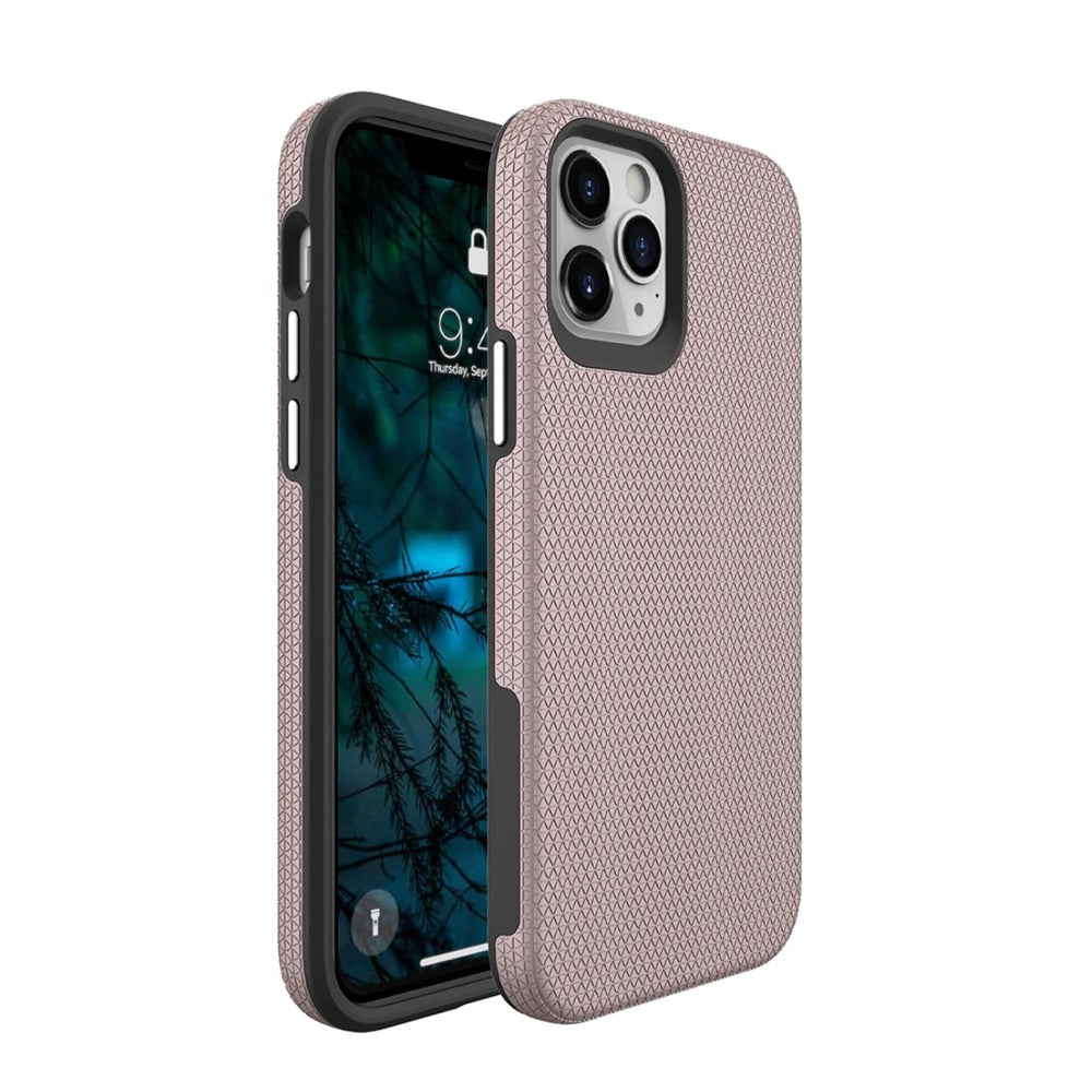 Estuche clasico prodigee rockee rose apple iphone 13 pro color rosado