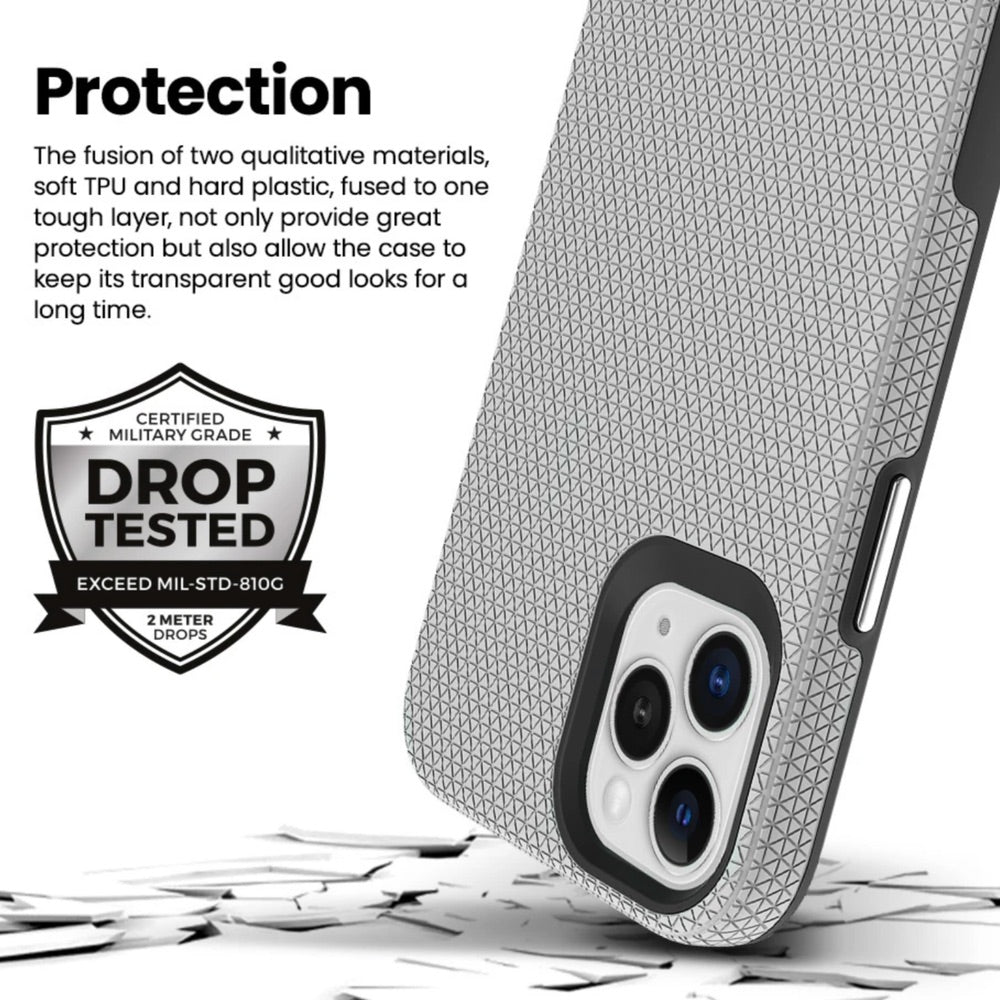 Estuche Prodigee Rockee Silver para iPhone 13 Pro - IPH13PPCN02
