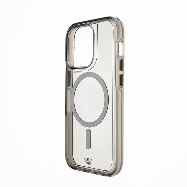 Estuche MagSafe El Rey para iPhone 14 Plus - Gris/Transparente - IPH14PELMGT03