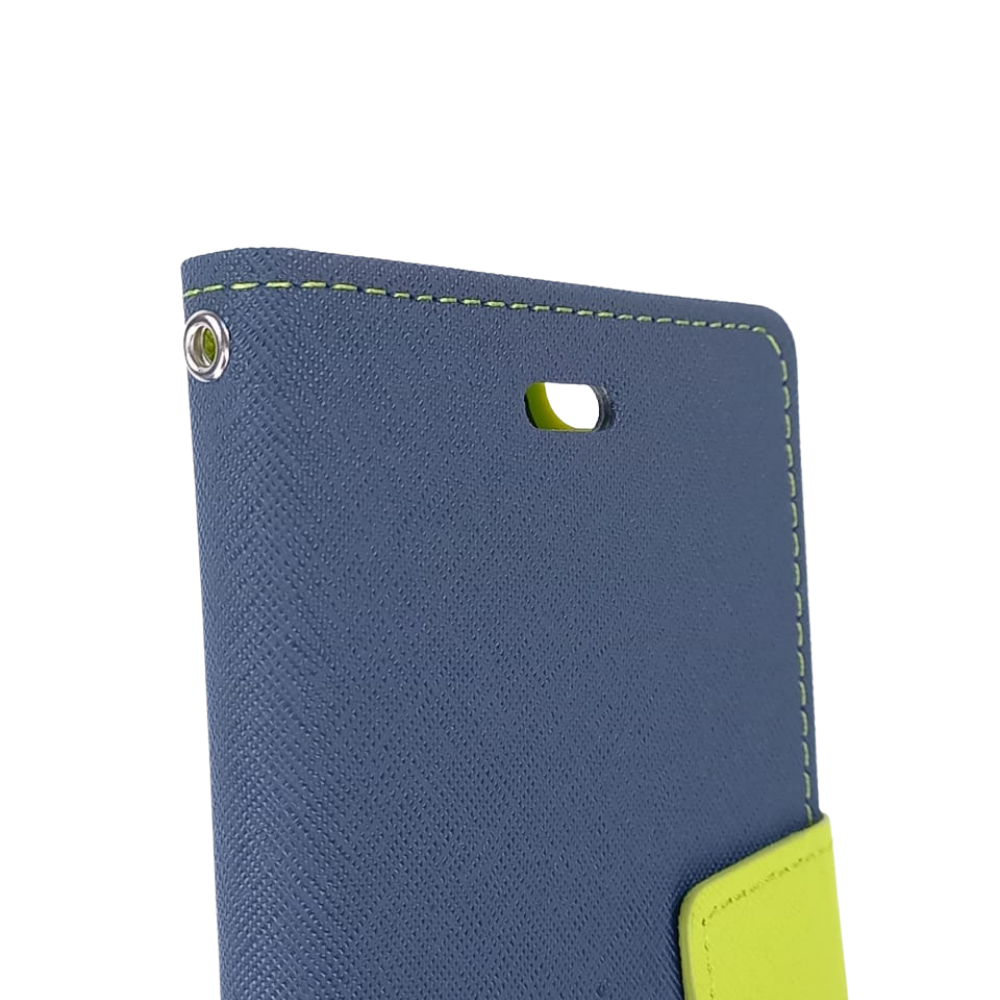 estuche carteras goospery fancy diary apple iphone 6 plus color azul / verde