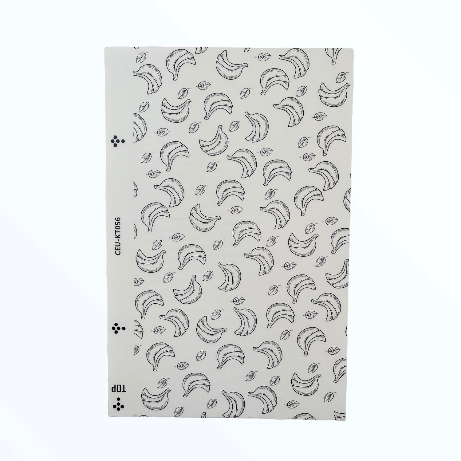 Lamina parte trasera lensun film ppda deluxe banano y hojas color negro