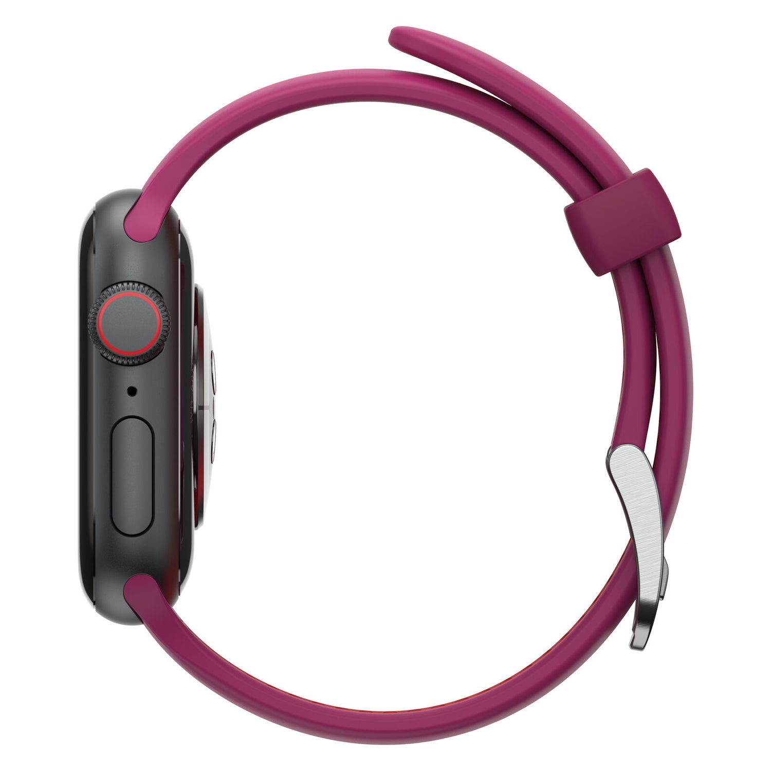 Accesorio otterbox pulsera silicon all day band apple watch 38 / 40 / 41 mm color fucsia / rojo