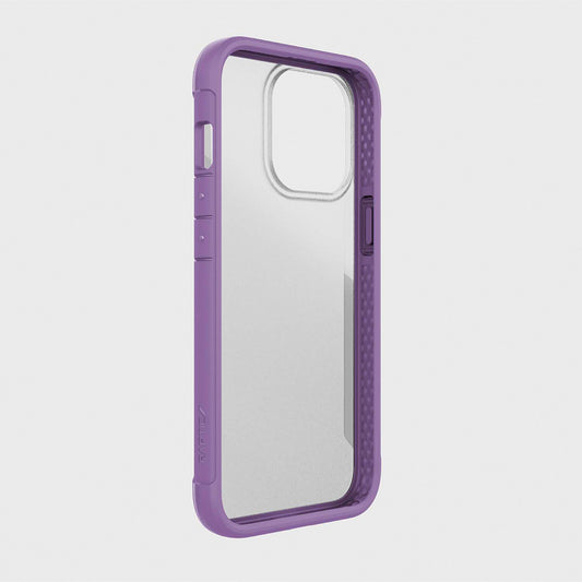 Estuche Clásico Xdoria Raptic Terrain Morado para iPhone 13 Pro - RAPT35